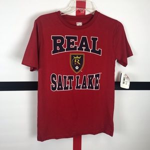 MLS Soccer Real Salt Lake Crew Neck Tee Shirt